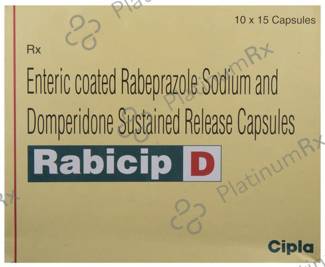 Rabicip D 30/20mg Capsule SR 15s