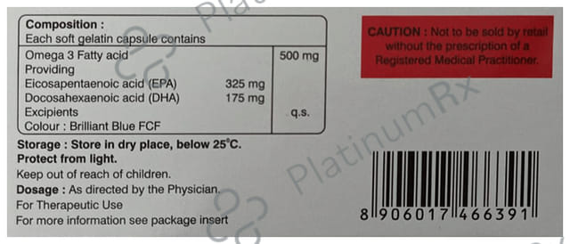 Smartmega 500mg Capsule 10s