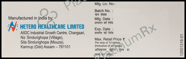 Fixar 120/10mg Tablet 10s