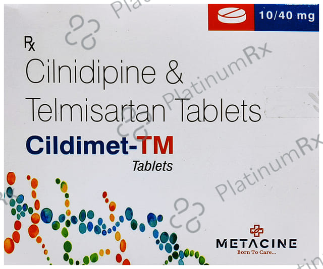 Cildimet 10/40mg TM Tablet 10s