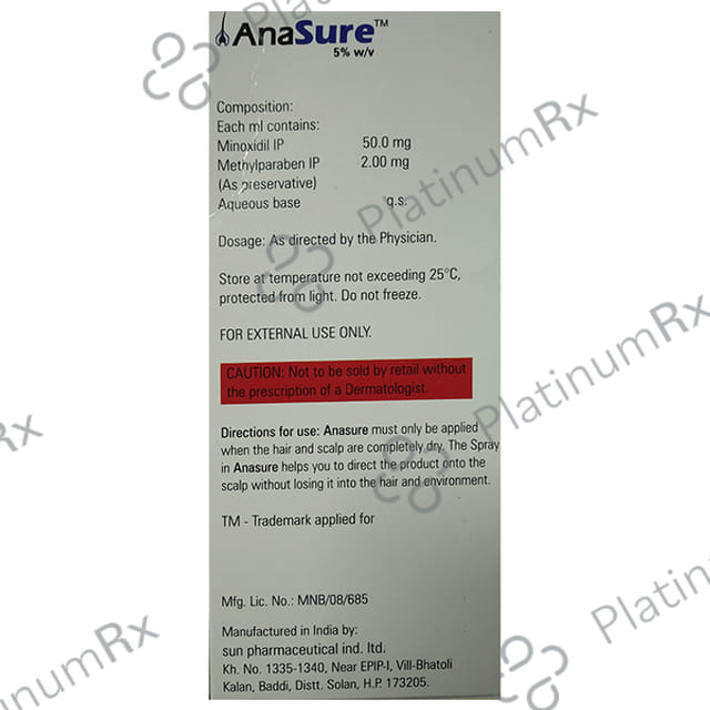 Anasure 5% Solution 60ml