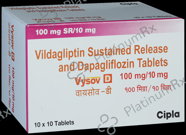 Vysov D 10/100mg Tablet SR 10s