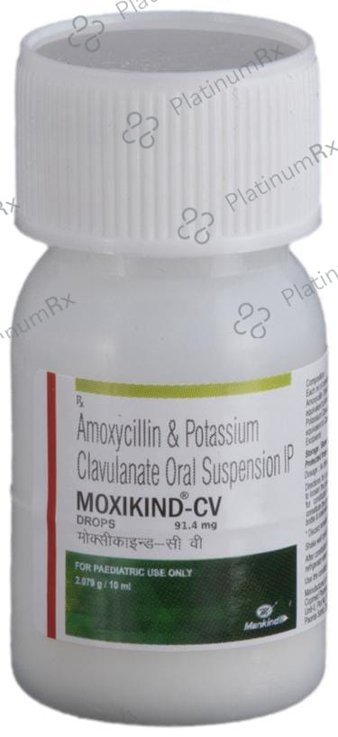 Moxikind CV 80/11.4mg Drops 10ml