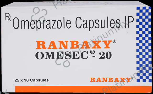 Omesec 20 Capsule 10 Capsule