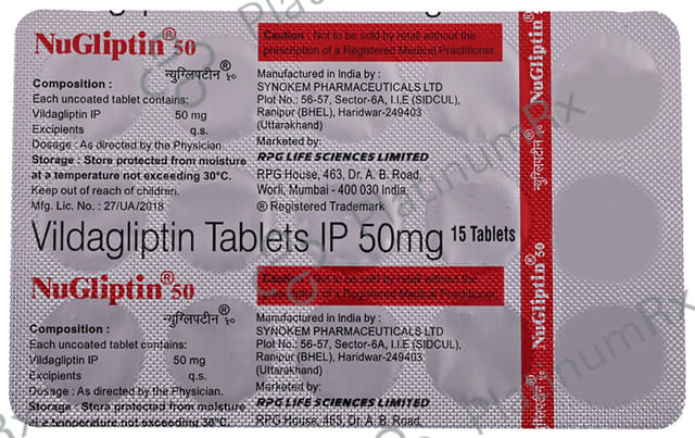Nugliptin 50 Tablet