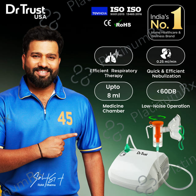 Dr Trust USA Aerocare Piston Compressor Nebulizer 417