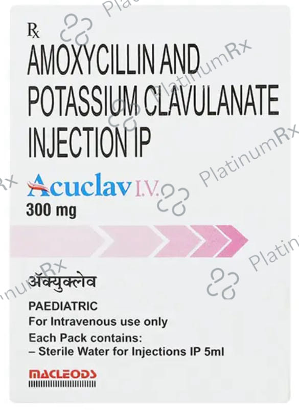 Acuclav 250/50mg Injection 1s