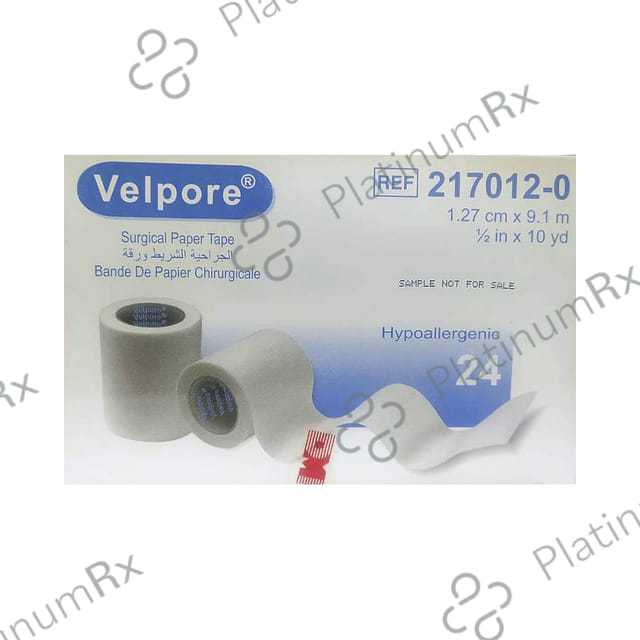 Velpore Surgical Tape 0.5inch x 10yard