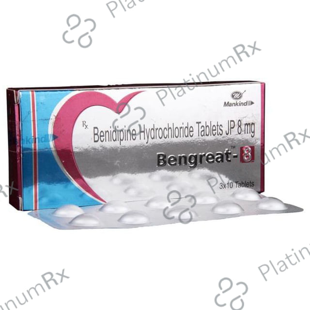 Bengreat 8 Tablet 10s