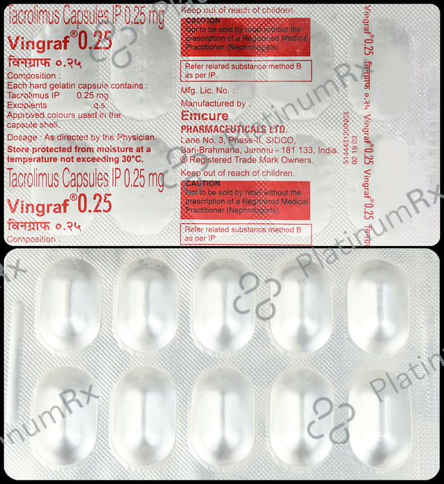 Vingraf 0.25 Capsule