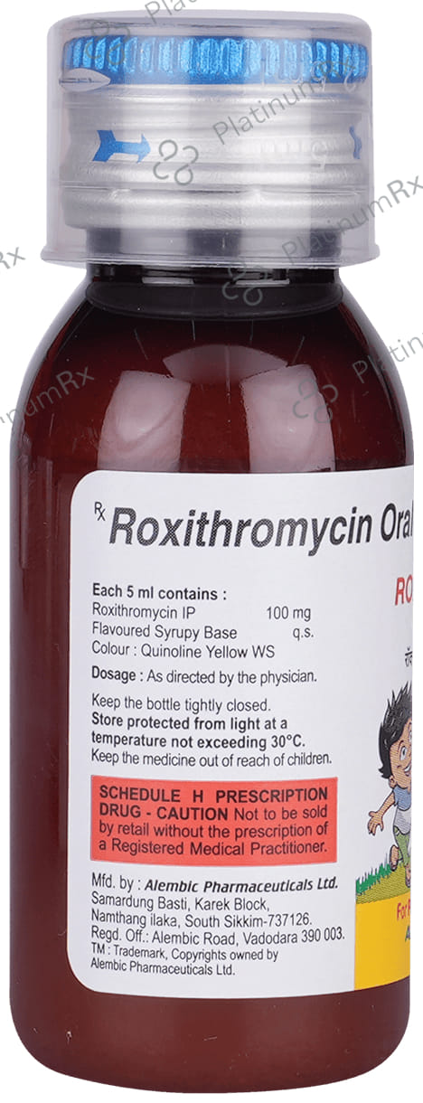 Roxid 100mg Oral Suspension 30ml
