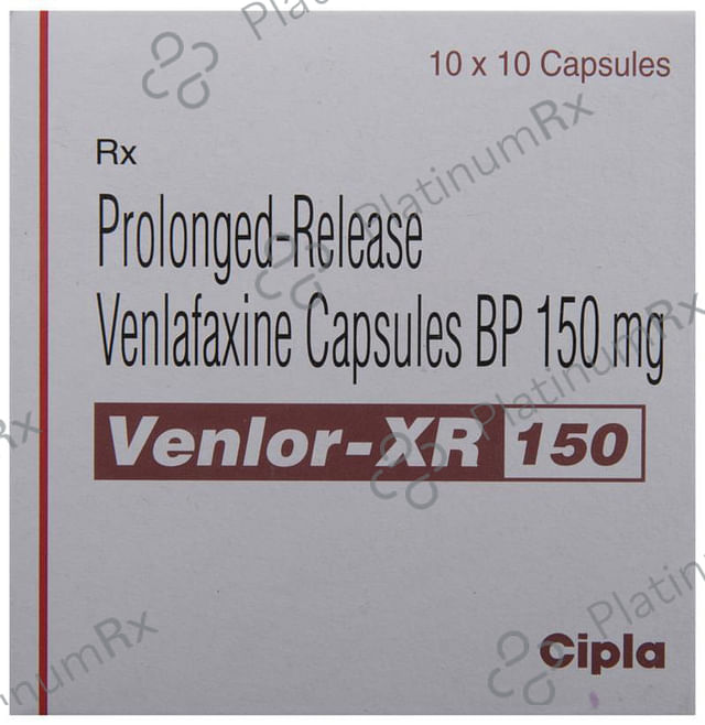 Venlor XR 150mg Capsule 10s