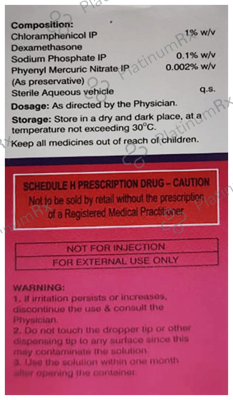 Chlorodex D Eye/Ear Drops 10ml