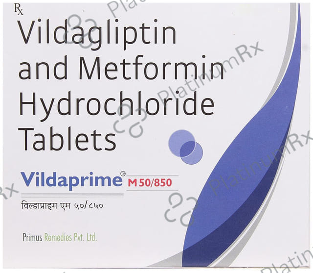 Vildaprime M 850/50mg Tablet 15s