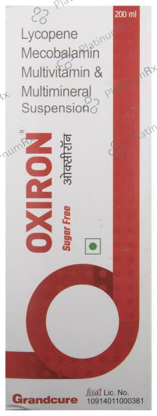 Oxiron Sugar Free Suspension