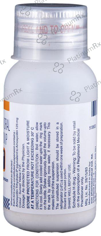 Mox 125mg Suspension 60ml