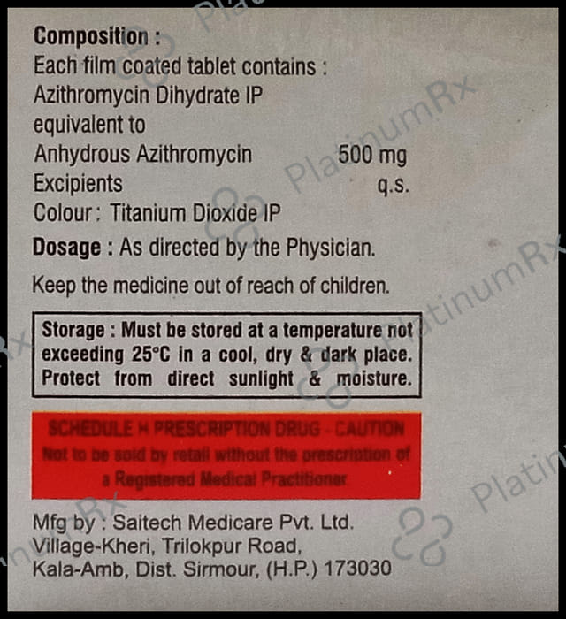 Zymocin 500 Tablet