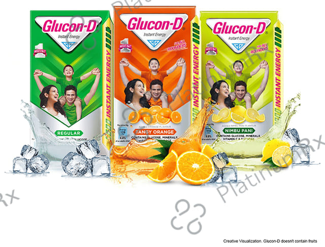 Glucon D with Glucose Flavour Regular 125gm