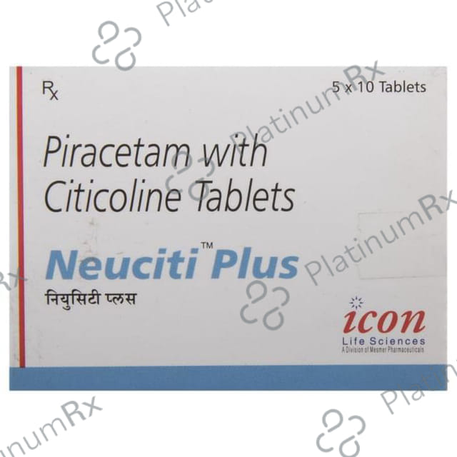 Neuciti Plus 500/400mg Tablet 10s