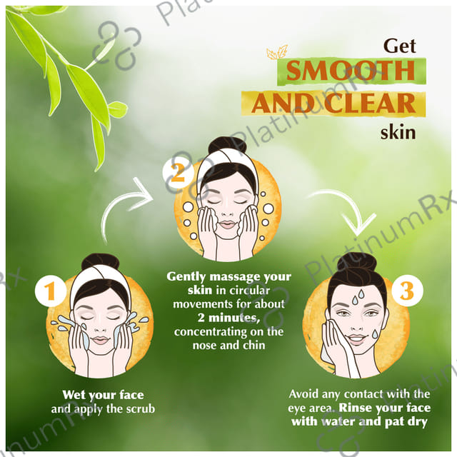 Everyuth Naturals Exfoliating Walnut for Blackheads & Dead Skin Cells - Paraben-Free - All Skin Types 200 gm