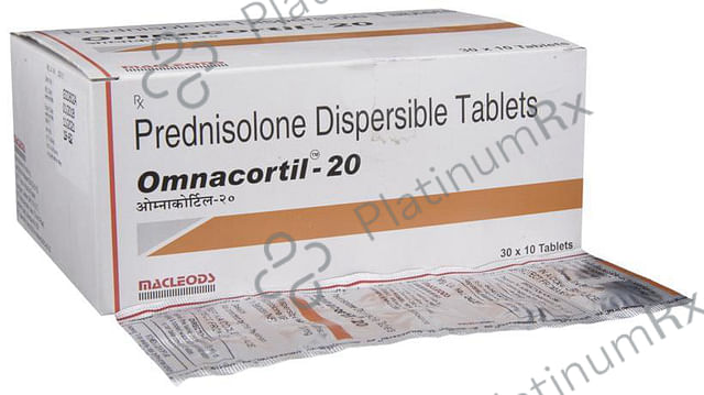 Omnacortil 20mg Tablet DT 10s