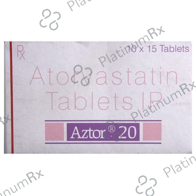 Aztor 20mg Tablet 15s