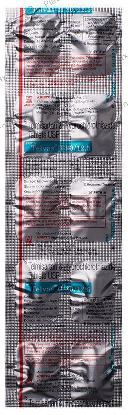 Telvas H 80/12.5mg Tablet 10s
