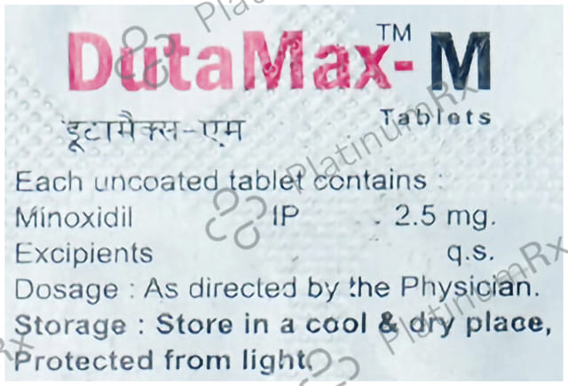 Dutamax M 2.5mg Tablet 10s