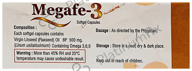 Megafe 3 Softgel Capsule 10 capsules