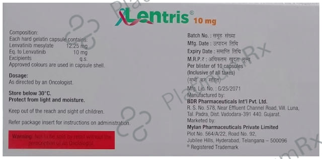 Lentris 10mg Capsule 10s