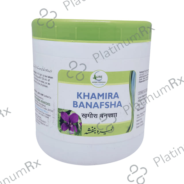 Cure Herbal Remedies Khamira Banafsha