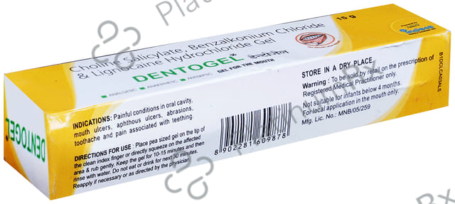 Dento Dental Gel 15gm
