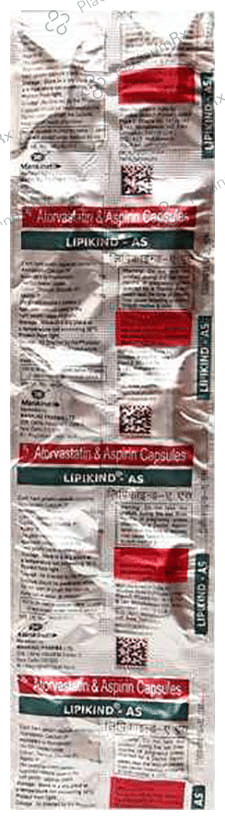Lipikind AS 10/75mg Capsule 10s