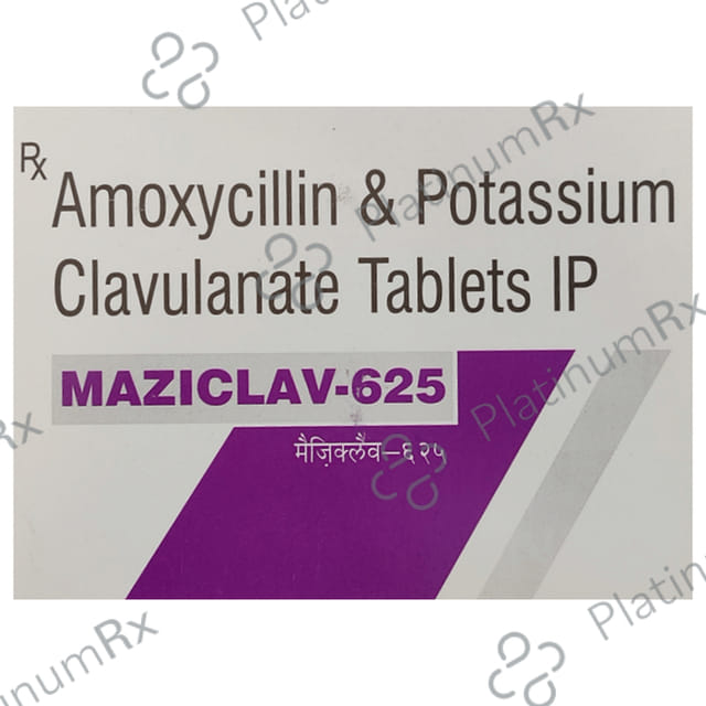 Maziclav 625mg Tablet 6s