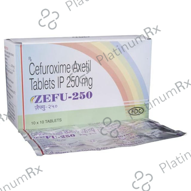 Zefu 250mg Tablet 10s