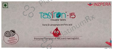 Tasiron 15/25mcg Chewable Tablet 10s