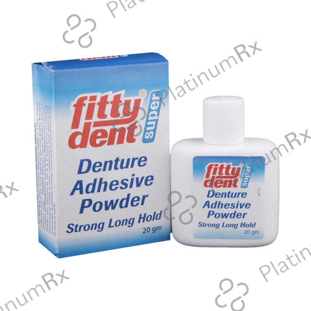 Fittydent Super Denture Adhesive Powder 20gm