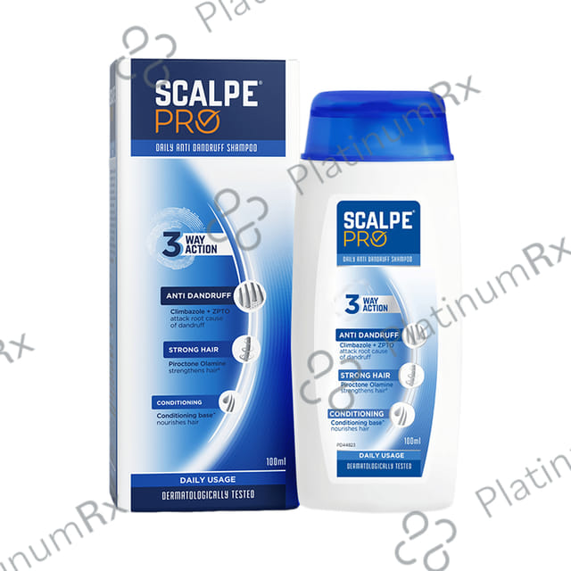 Scalpe Pro Anti Dandruff Shampoo 100ml