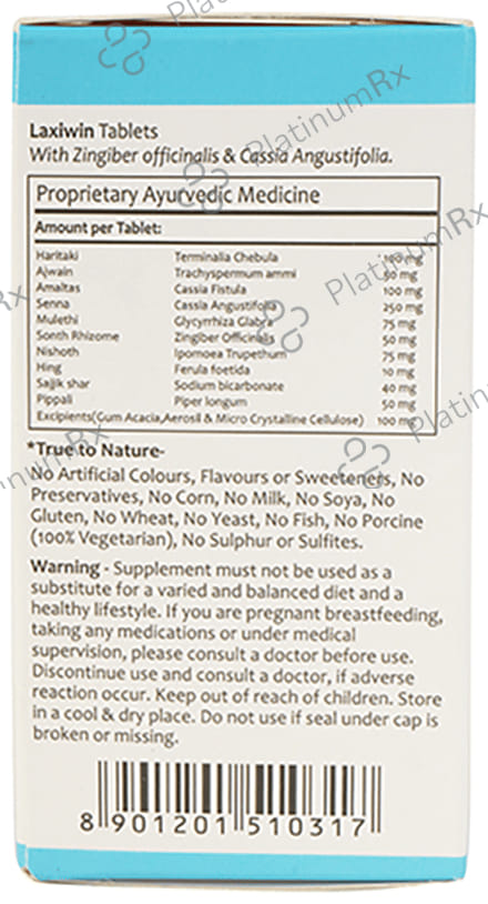 Baidyanath Ayurvedant Laxiwin Tablet