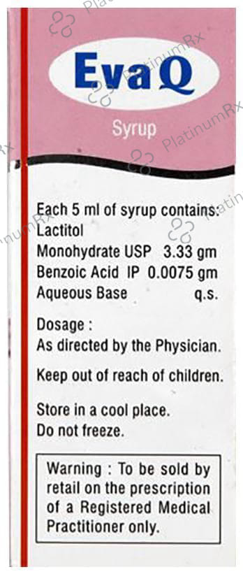 Eva Q 3.33gm Syrup Child 100ml