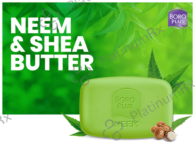 Boroplus Antiseptic + Moisturising Soap (125gm Each) Neem 6 units