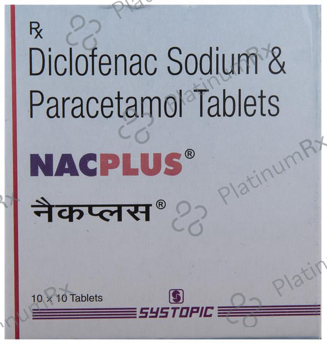 Nac Plus 50/325mg Tablet 10s