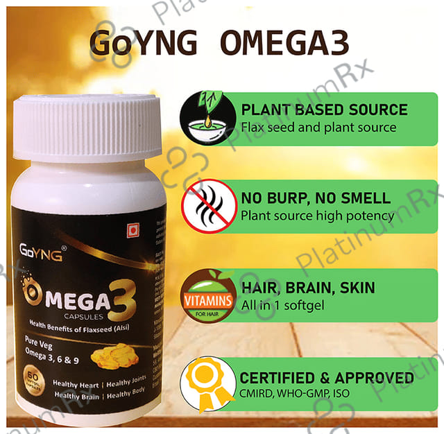 GoYNG Omega 3 Soft Gel Capsule 60s