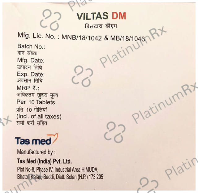 Viltas DM Tablet 10 Tablet