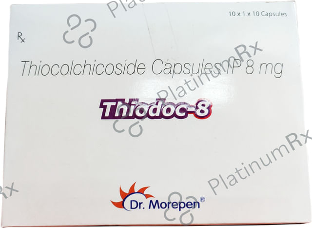 Thiodoc 8mg Capsule 10s