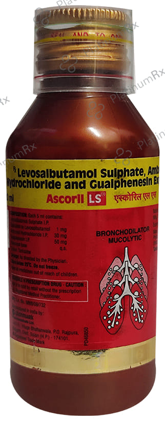 Ascoril LS Syrup 100ml
