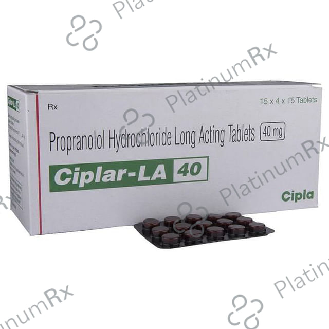 Ciplar LA 40mg Tablet 15s
