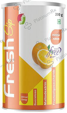 Fresh Sip Powder (200gm Each) Sugar Free Orange