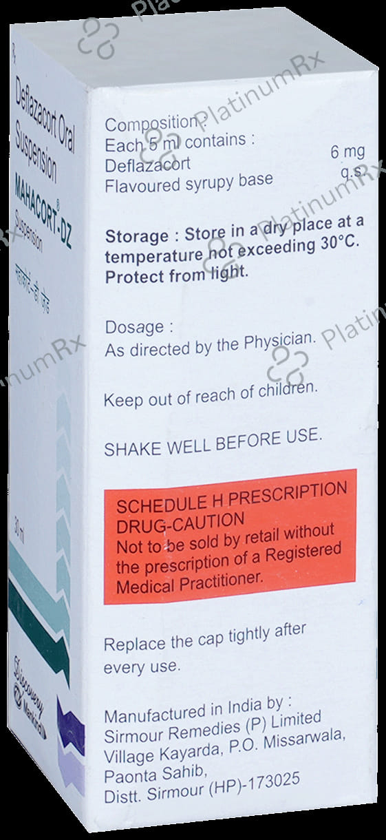 Mahacort DZ 6mg Suspension 30ml
