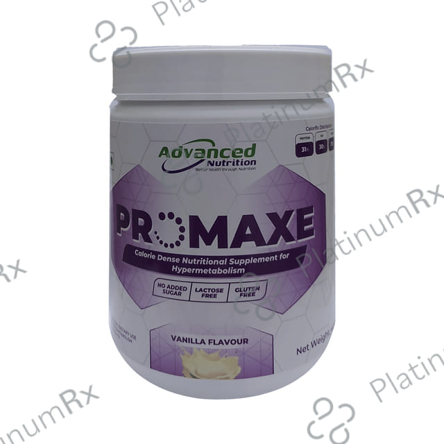 Promaxe Calorie Dense Vanilla Flavour Powder 400gm